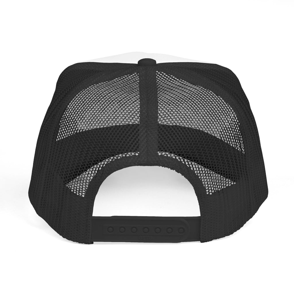 DGAF Trucker Cap – Bold Patch Graphic Mesh Hat for Carefree, Edgy Style