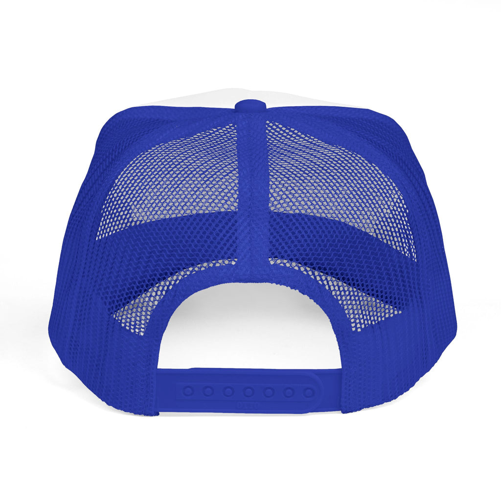 DGAF Trucker Cap – Bold Patch Graphic Mesh Hat for Carefree, Edgy Style